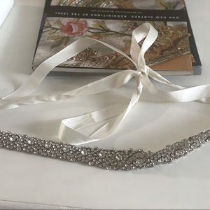Couture bridal belt